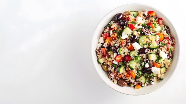 Sałatka z komosy i pieczonych warzyw